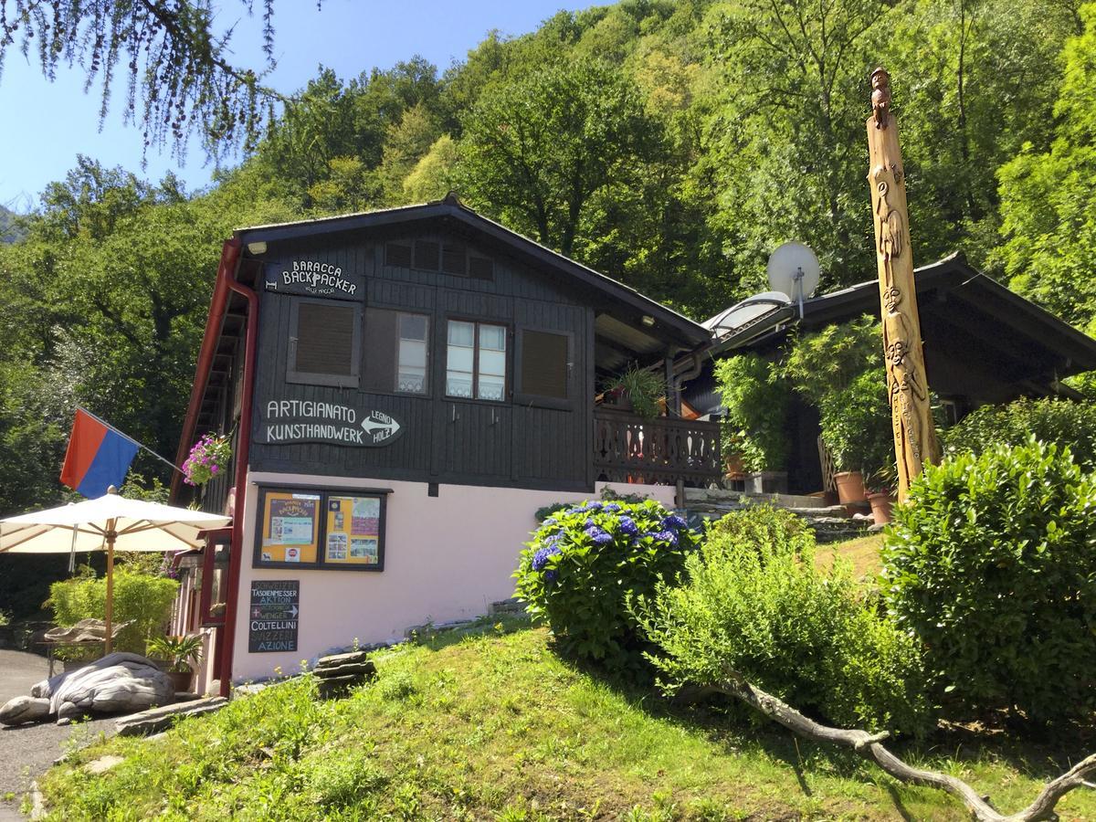 Hostel Baracca Backpacker Aurigeno Exteriér fotografie