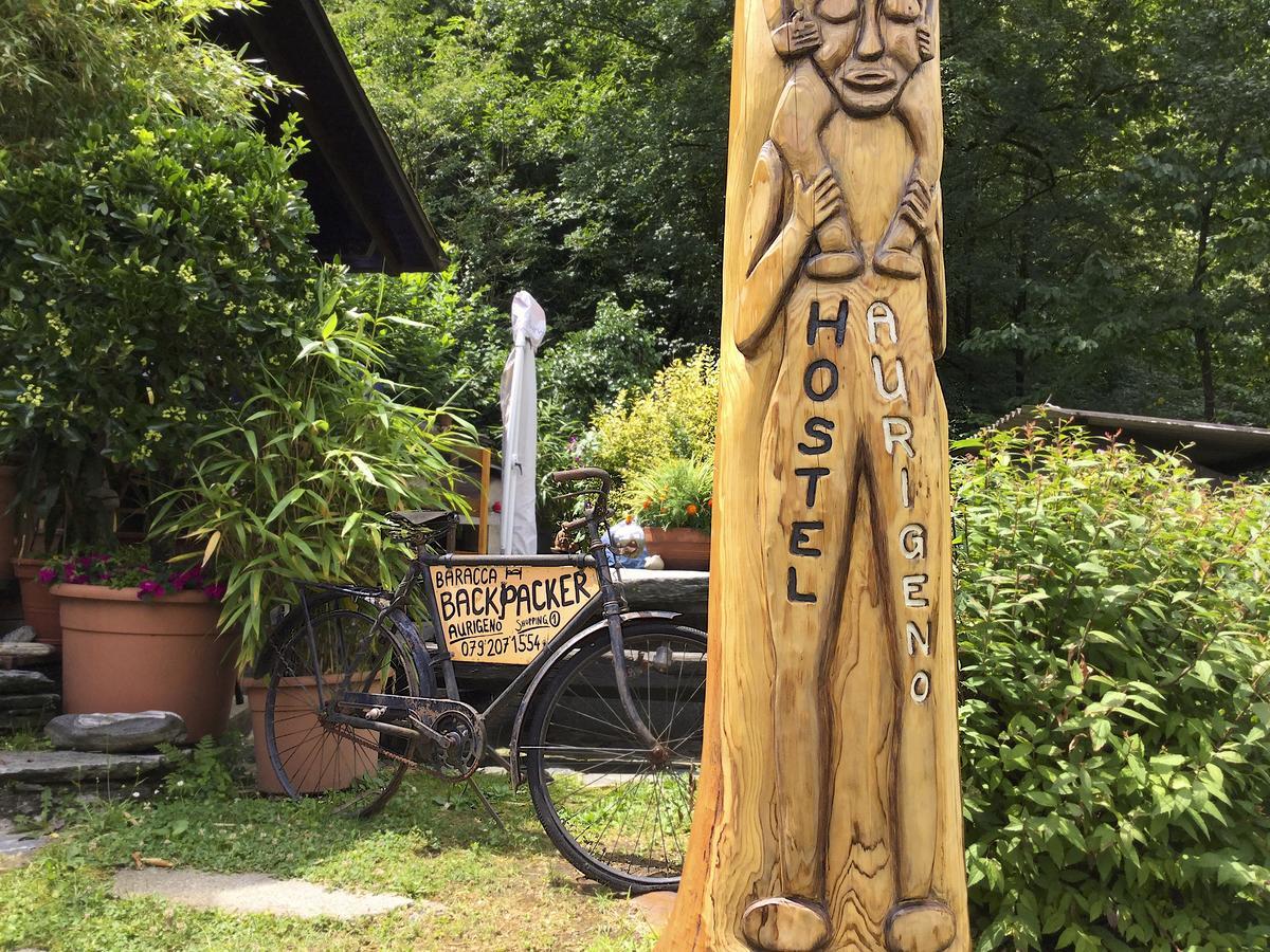 Hostel Baracca Backpacker Aurigeno Exteriér fotografie